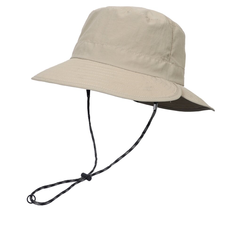 Su.B Bucket Hat Dames, Zonnehoed, Cowboyhoed, One Size, Verstelbare Maat 53-59 cm - Beige