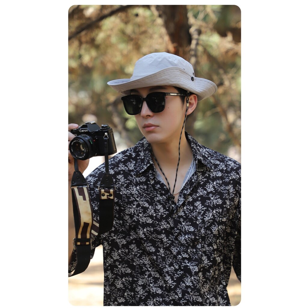 Su.B Bucket Hat Heren, Cowboy Hoed, Zonnehoed, One Size, Maat 55-63 cm  - Grijs