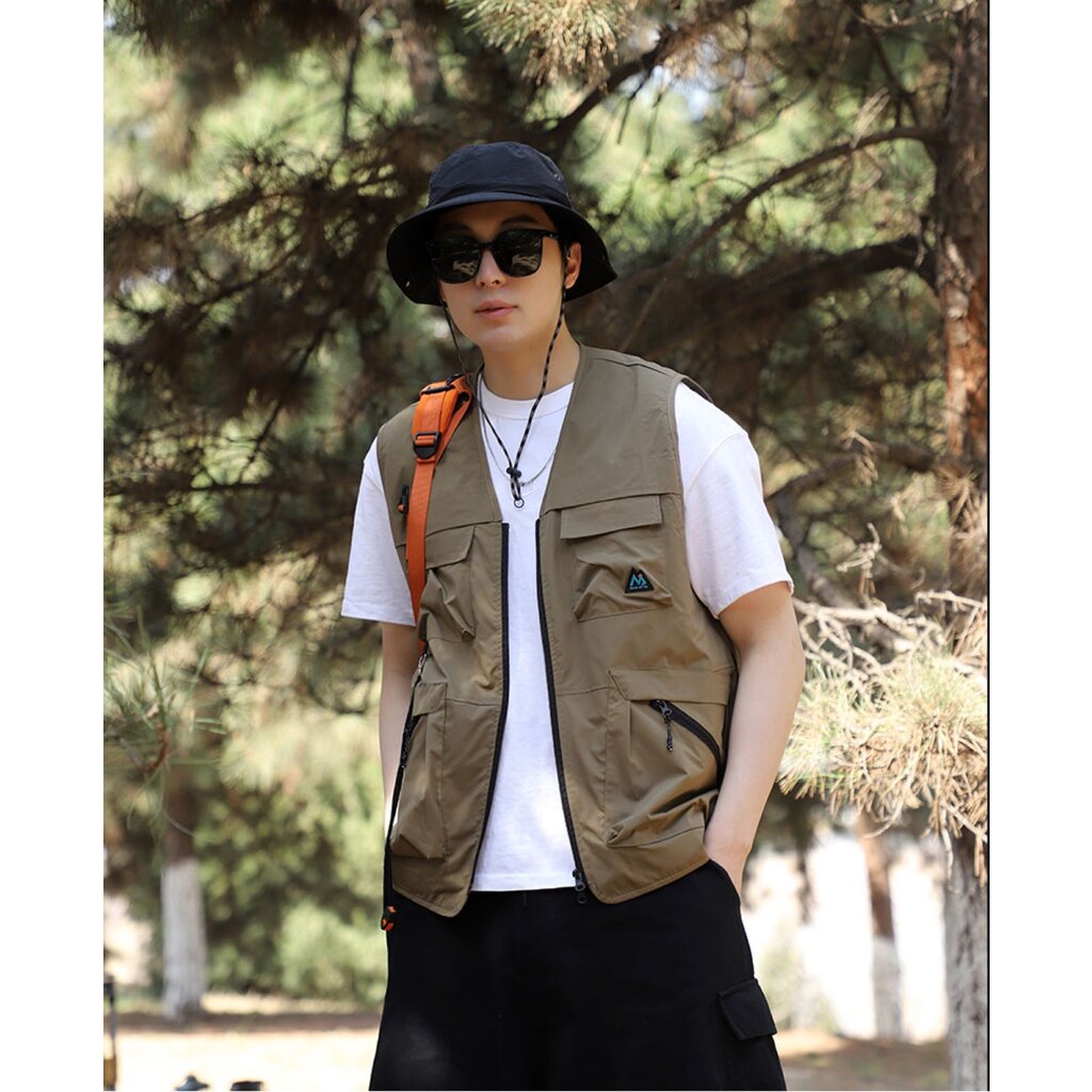 Su.B Bucket Hat Heren, Cowboy Hoed, Zonnehoed, One Size, Maat 55-63 cm  - Grijs