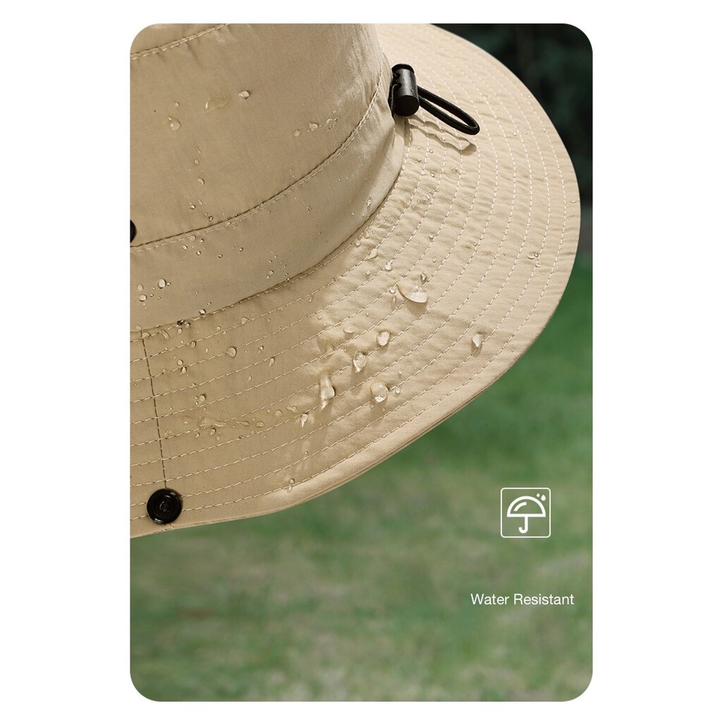 Su.B Sonnenhut, Faltbar, Fischerhut für Herren und Damen, Schnelltrocknend, Leicht, Verstellbare Größe 52–58 cm –Blau