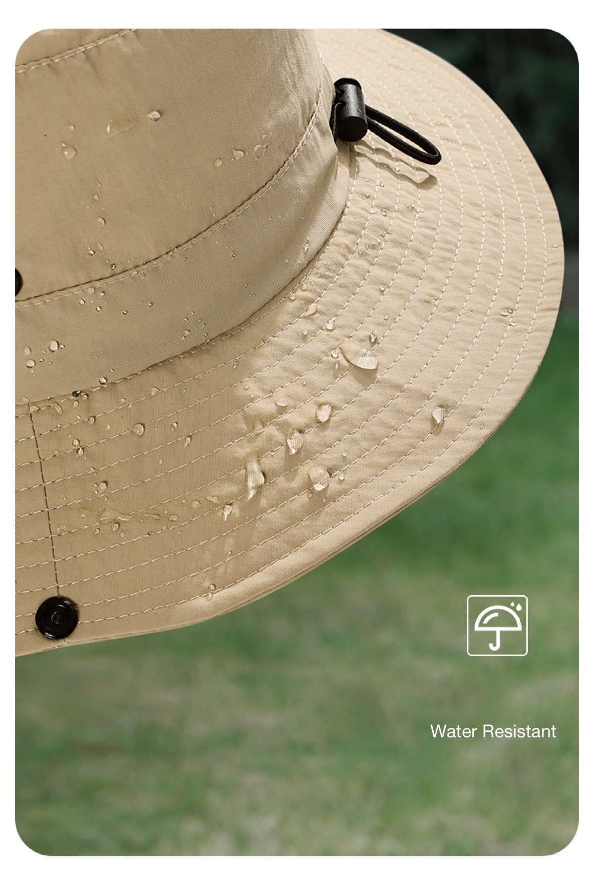 Sun Hat for Men and Women - Fishing Hat - Foldable - Blue - Su.B