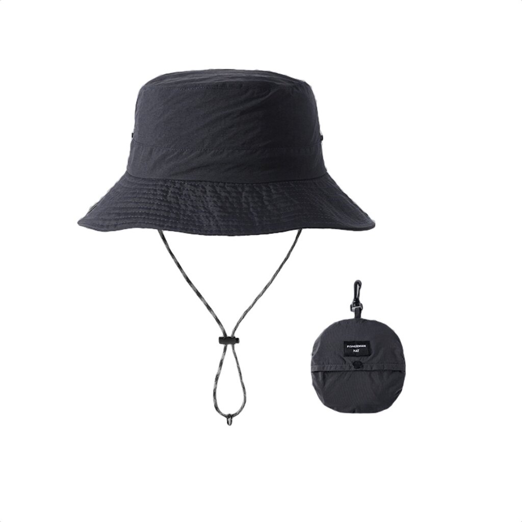 Su.B Sonnenhut, Faltbar, Fischerhut für Herren und Damen, Schnelltrocknend, Leicht, Verstellbare Größe 52–58 cm –Blau