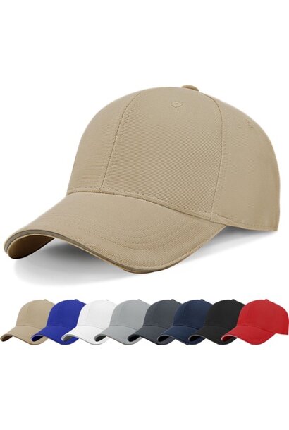 Baseball Cap M2401 Beige