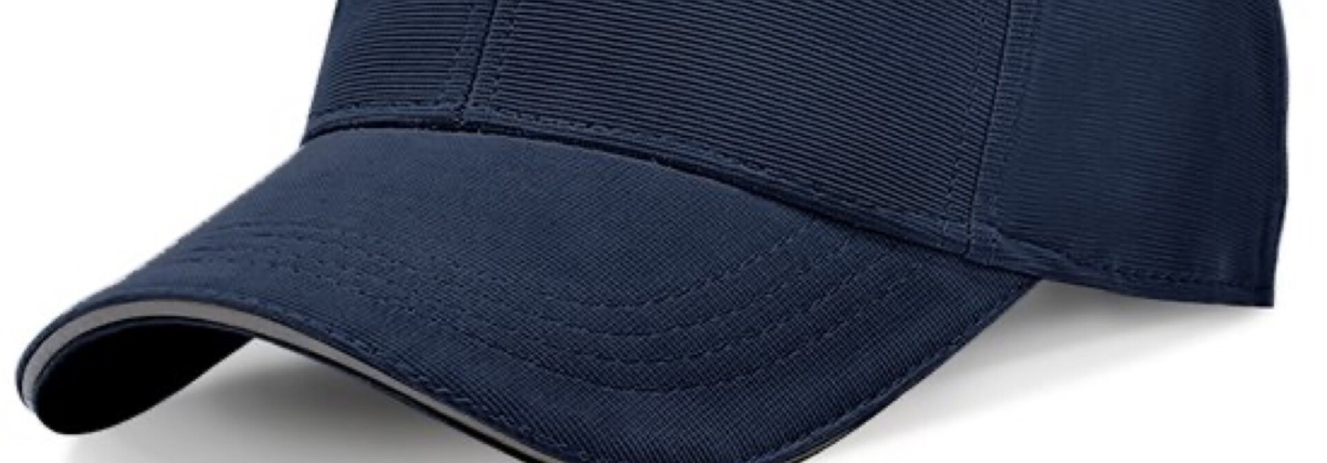 Baseballkappe für Männer und Frauen - Mit Reflektierendem Rand - Trucker Cap - Kopfumfang 55-60 CM  - Blau