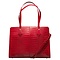 Su.B Amsterdam Work Tote 14 Kroko Print Rood
