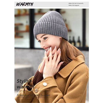 Su.B.dgn Winter Hat M0124 – Grey