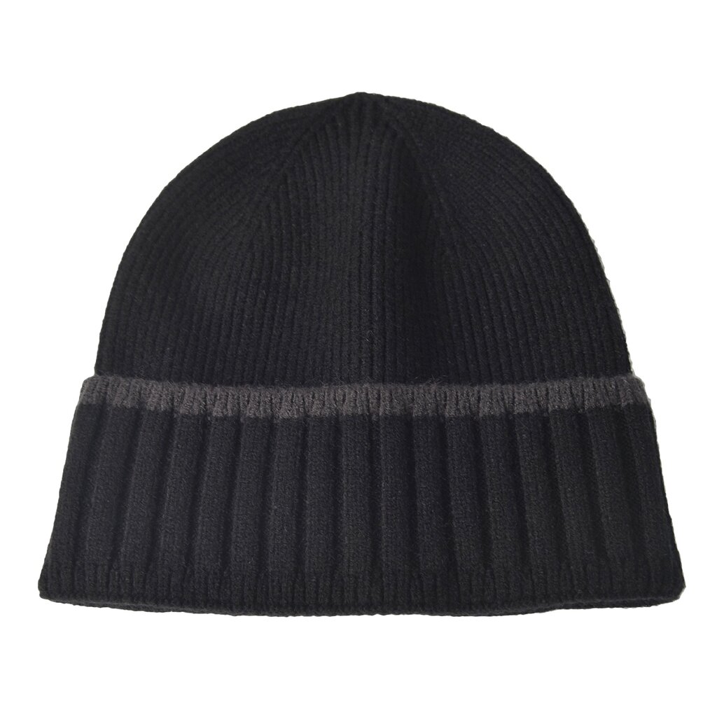 Su.B.dgn Beanie, Knit Cuffed, Winter Hat, Double Layer, Men and Women – Black