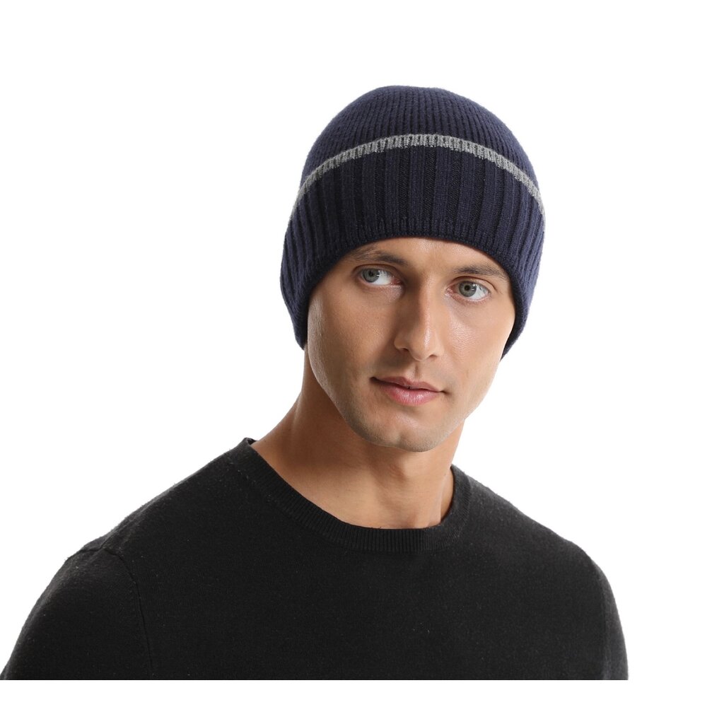 Su.B.dgn Winter-Beanie - Warm Muts - Zacht Rekbare Beanie - Unisex - Muts Dames - Muts Heren – Blauw