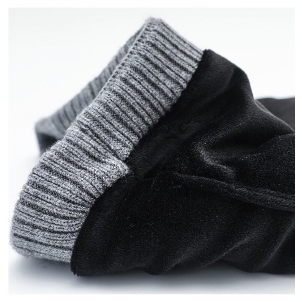 Su.B.dgn Doppel-Lagiger Halswärmer - Weicher, Atmungsaktiver Gaiter für Wintersport, Radfahren, Unisex - Grau