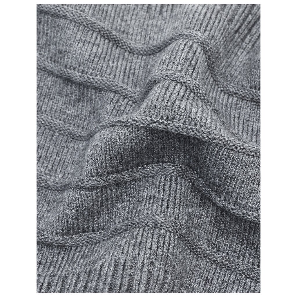 Su.B.dgn Doppel-Lagiger Halswärmer - Weicher, Atmungsaktiver Gaiter für Wintersport, Radfahren, Unisex - Schwarz