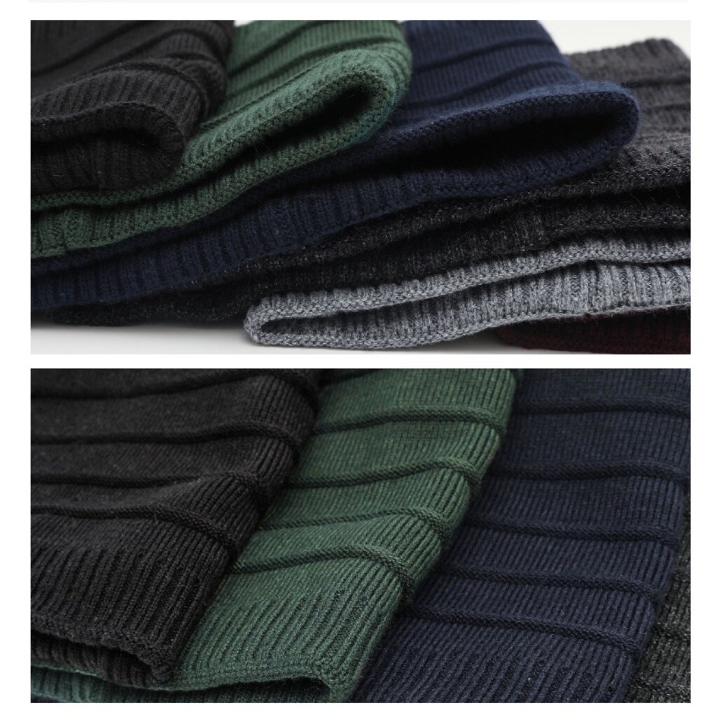 Su.B.dgn Nekwarmer, Heren en Dames, Winter Nek Sjaal, Dubbele Lagen Colsjaal - Uniseks  - Zwart