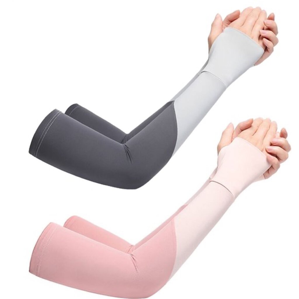 Su.B.dgn 2 Paar Compressie Arm Sleeves - Armstukken Wielrenen – Hardlopen Armwarmers – UV Bescherming – One Size