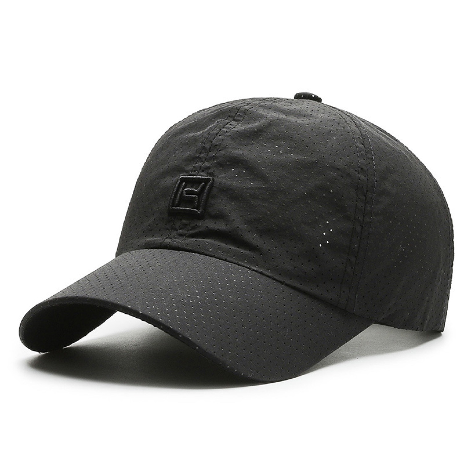 BENECREAT Teless Steel Peaked Cap met Bronzen Richter en Gesp - Geperforeerde Baseball Cap, Maat: 5mm BENECREAT Teless Steel Peaked Cap met Bronzen Richter en Gesp - Geperforeerde Baseball Cap, Maat: 5mm