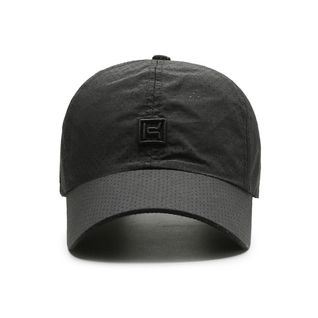Su.B.dgn Perforated Baseball Cap – Breathable, Quick-Dry Sports Hat with Adjustable Fit and Sun Protection for Men and Women - White