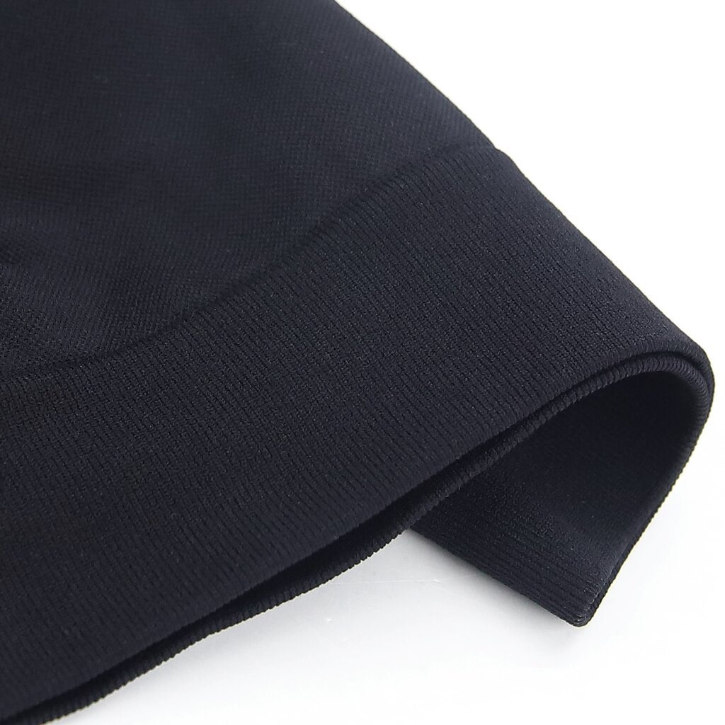 Su.B.dgn 2 Stücke Helm-Mütze, Dehnbar, Fahrradmütze, Atmungsaktives Material, Beanie, für Herren und Damen - Schwarz - Grau