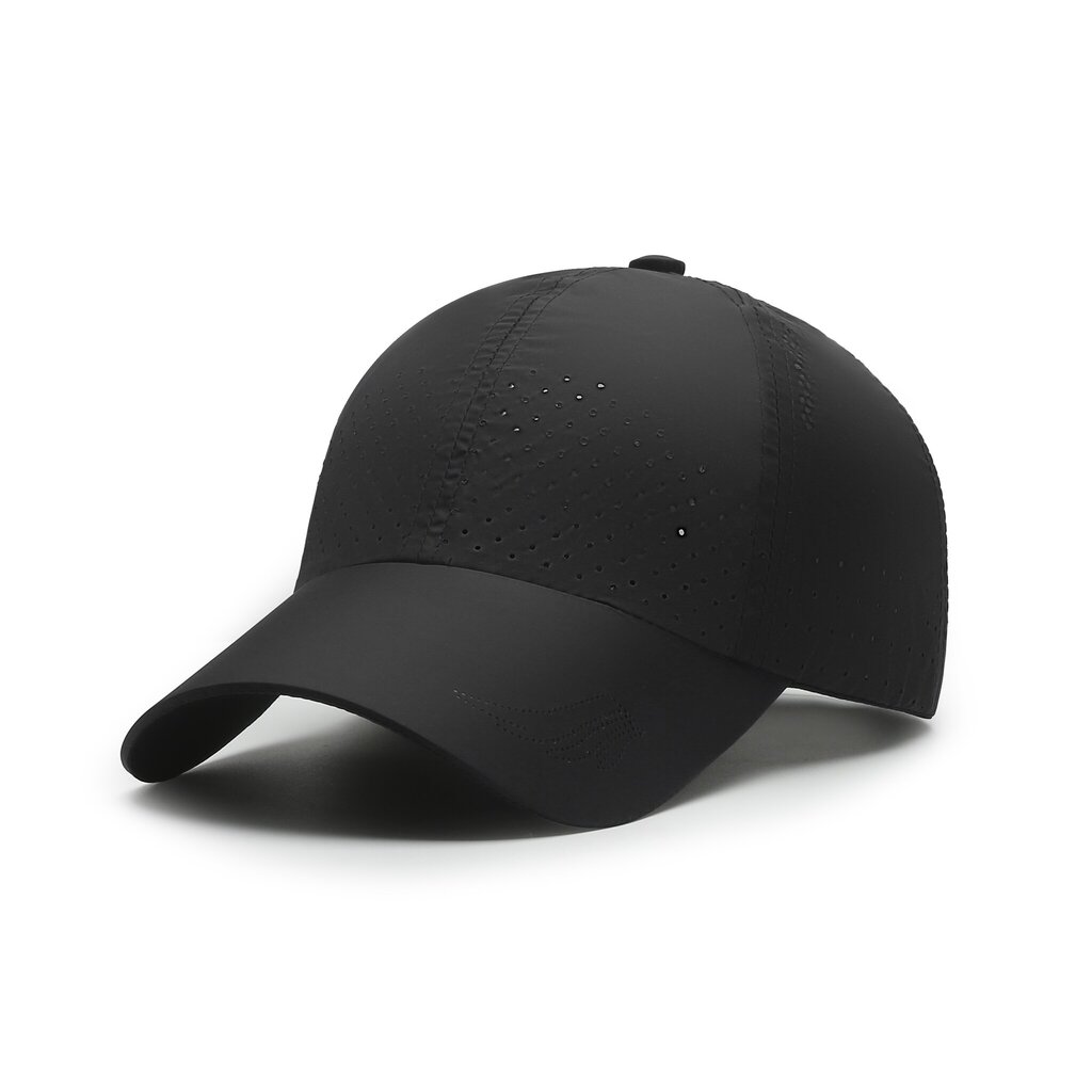 Su.B.dgn Perforierte Baseball Cap – Atmungsaktive, Schnell Trocknende Sportmütze mit Verstellbarem Sitz und UV-Schutz für Herren und Damen - Blau