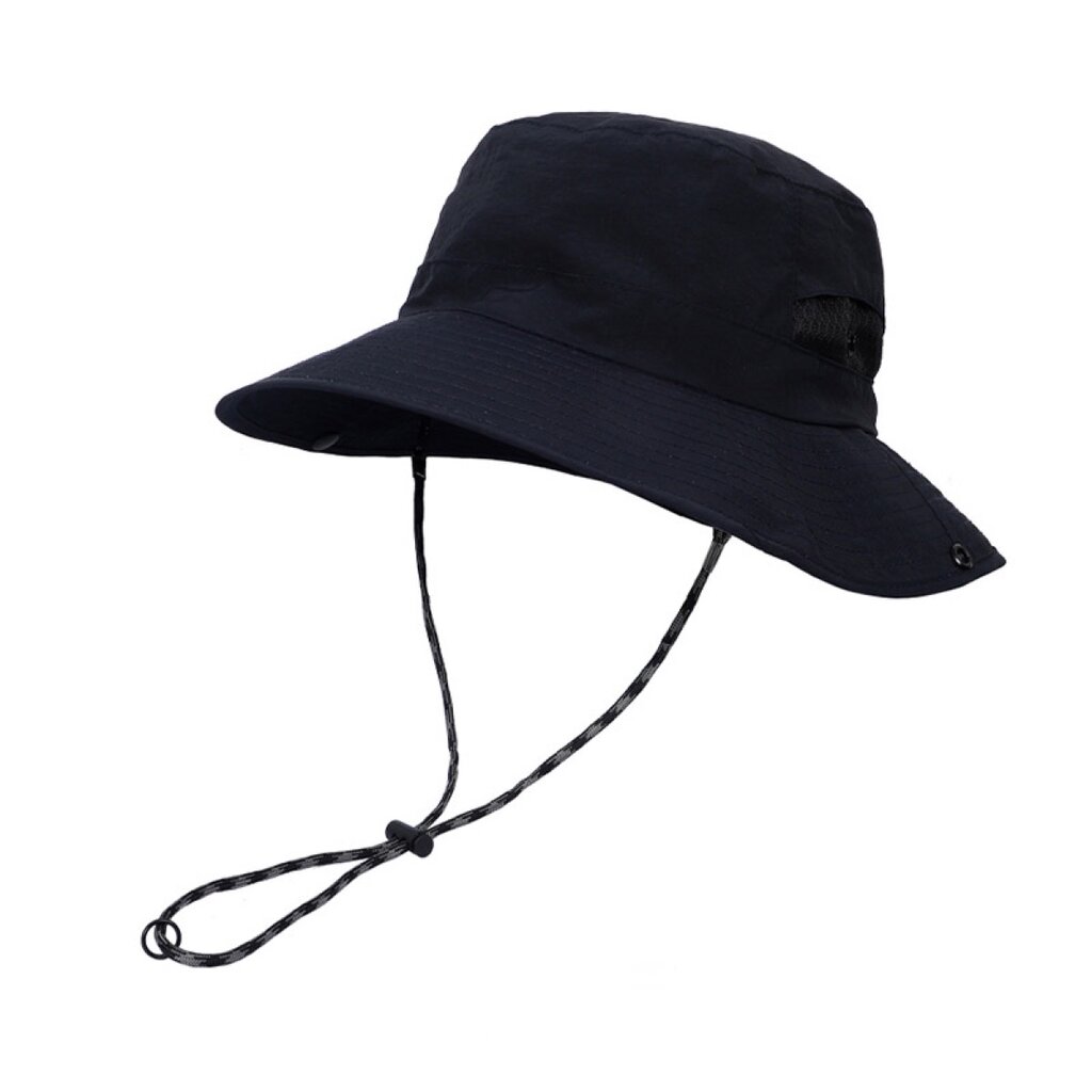 Su.B.dgn Sonnenhut, Fischerhut für Herren und Damen, Schnelltrocknend, Leicht, Verstellbare Größe  55 - 62  cm – Blau