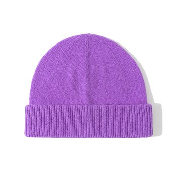Su.B.dgn Wool Hat WM2506 Purple