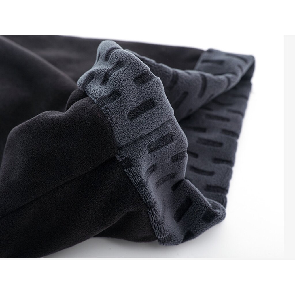 Su.B.dgn Neck Warmer – Breathable Thermal Fleece Gaiter – Lightweight Winter Cycling Scarf for Men & Women, 30×25 cm - Black