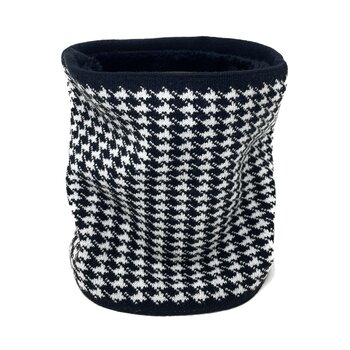 Su.B.dgn Neck Warmer WM2502 -Black Grey P05