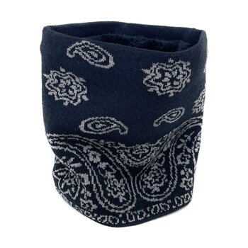Su.B.dgn Neck Warmer WM2502 -Black Grey P01