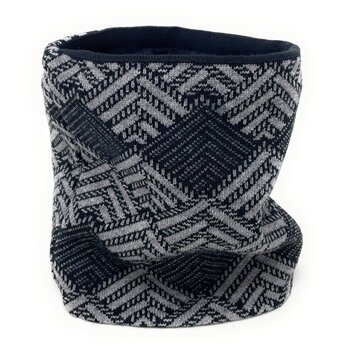 Su.B.dgn Neck Warmer WM2502 -Black Grey P04