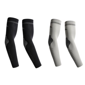 Su.B.dgn 2 Sets  Arm Sleeves M2507 Black Grey