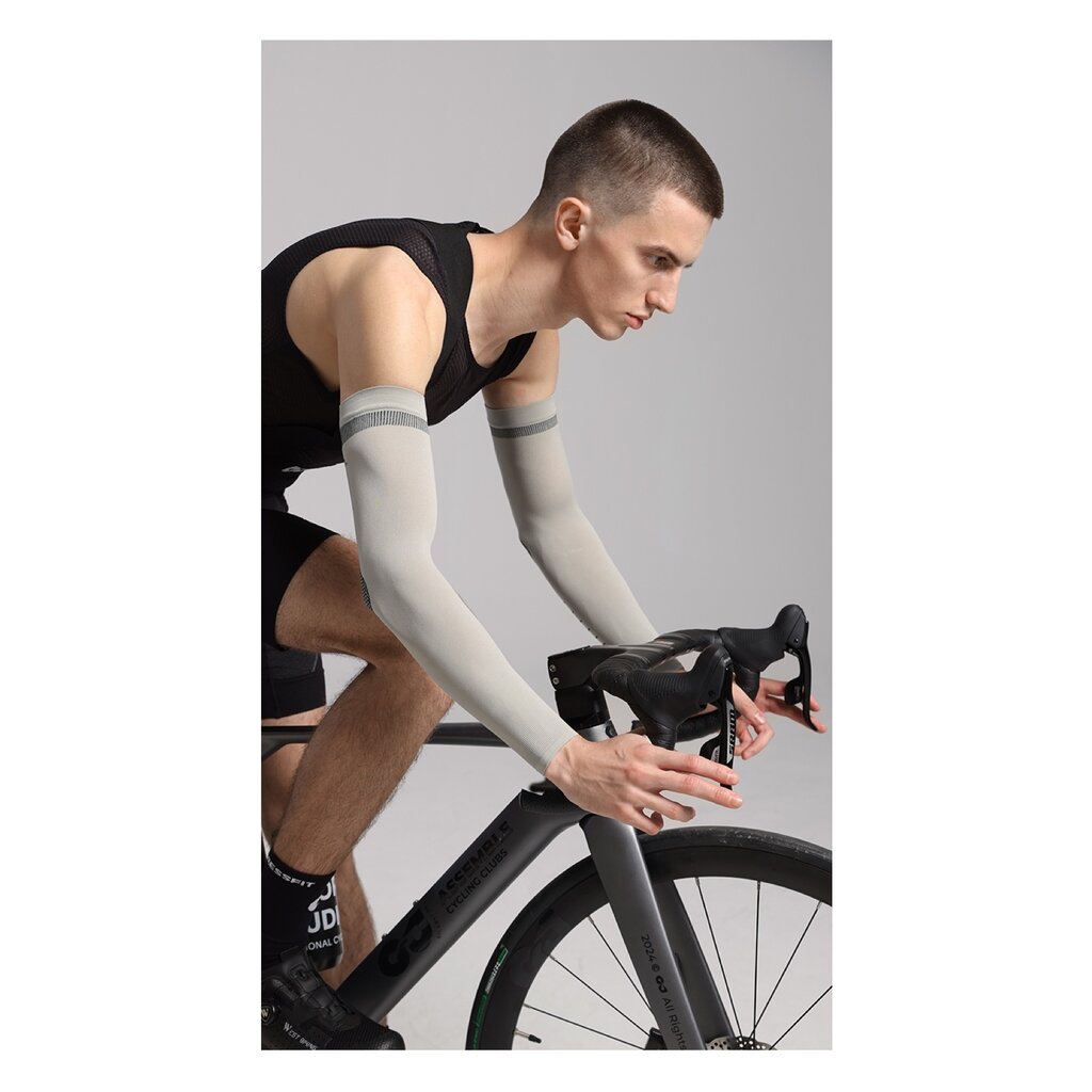 Su.B.dgn 3 Paar UV Schutz Armlinge – Stretch-Kompressionsärmel für Radfahren & Outdoorsport – Unisex, Atmungsaktiv, One Size - Mehrfarbig 01