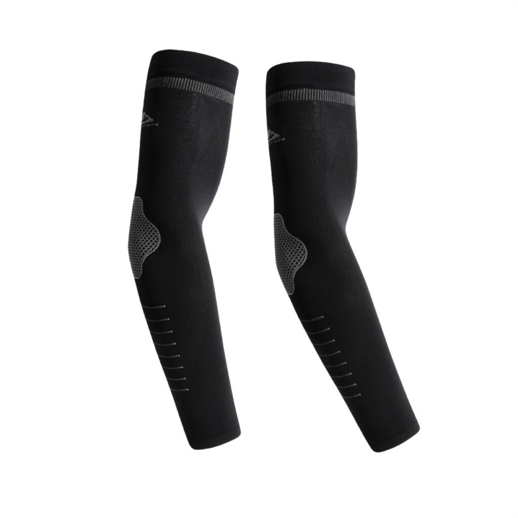 Su.B.dgn UV Beschermende Armstukken – Stretch Compressiemouwen voor Fietsen en Outdoor Sport – One Size, Ademend, Unisex - Zwart