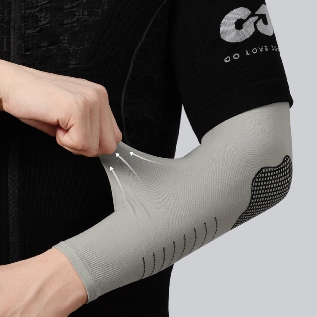 Su.B.dgn UV Beschermende Armstukken – Stretch Elastisch Mouwen voor Fietsen en Outdoor Sport – One Size, Ademend, Unisex - Turkoois