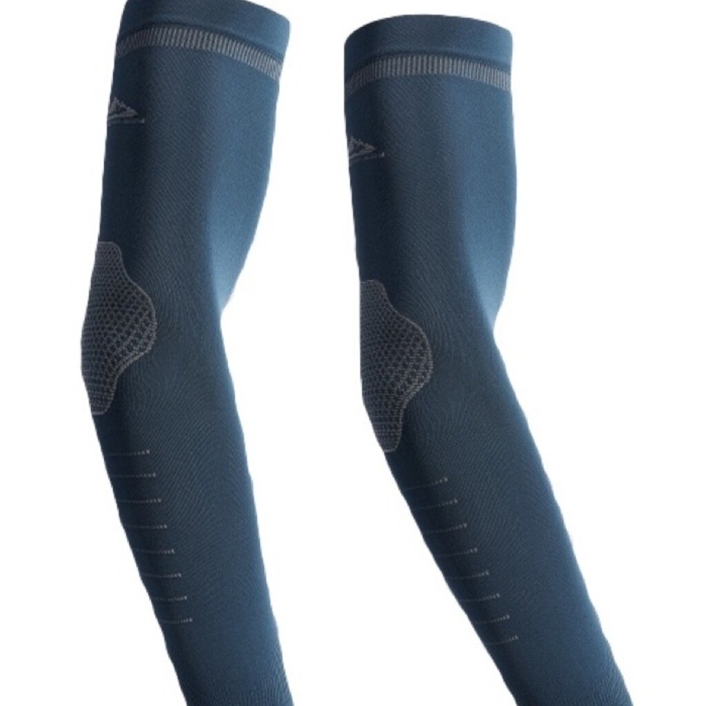 Su.B.dgn UV Beschermende Armstukken – Stretch Compressiemouwen voor Fietsen en Outdoor Sport – One Size, Ademend, Unisex - Turkoois