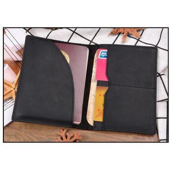 Su.B Delft Reisepasshülle M22 Schwarz