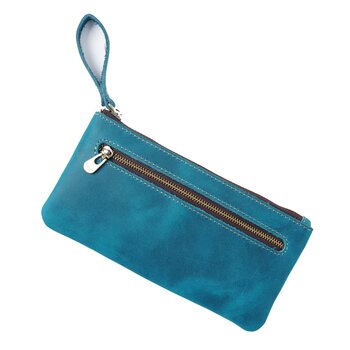 Su.B.dgn Großes Leder Stifteetui M2603 Blau