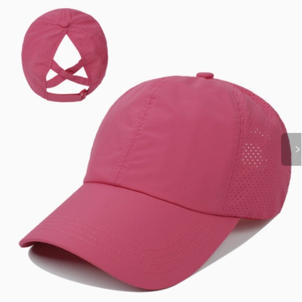 Su.B Baseball Cap Women, Trucker Hat, Sun Hat Womens, Adjustable 51-61 CM (20"-24")  - Pink