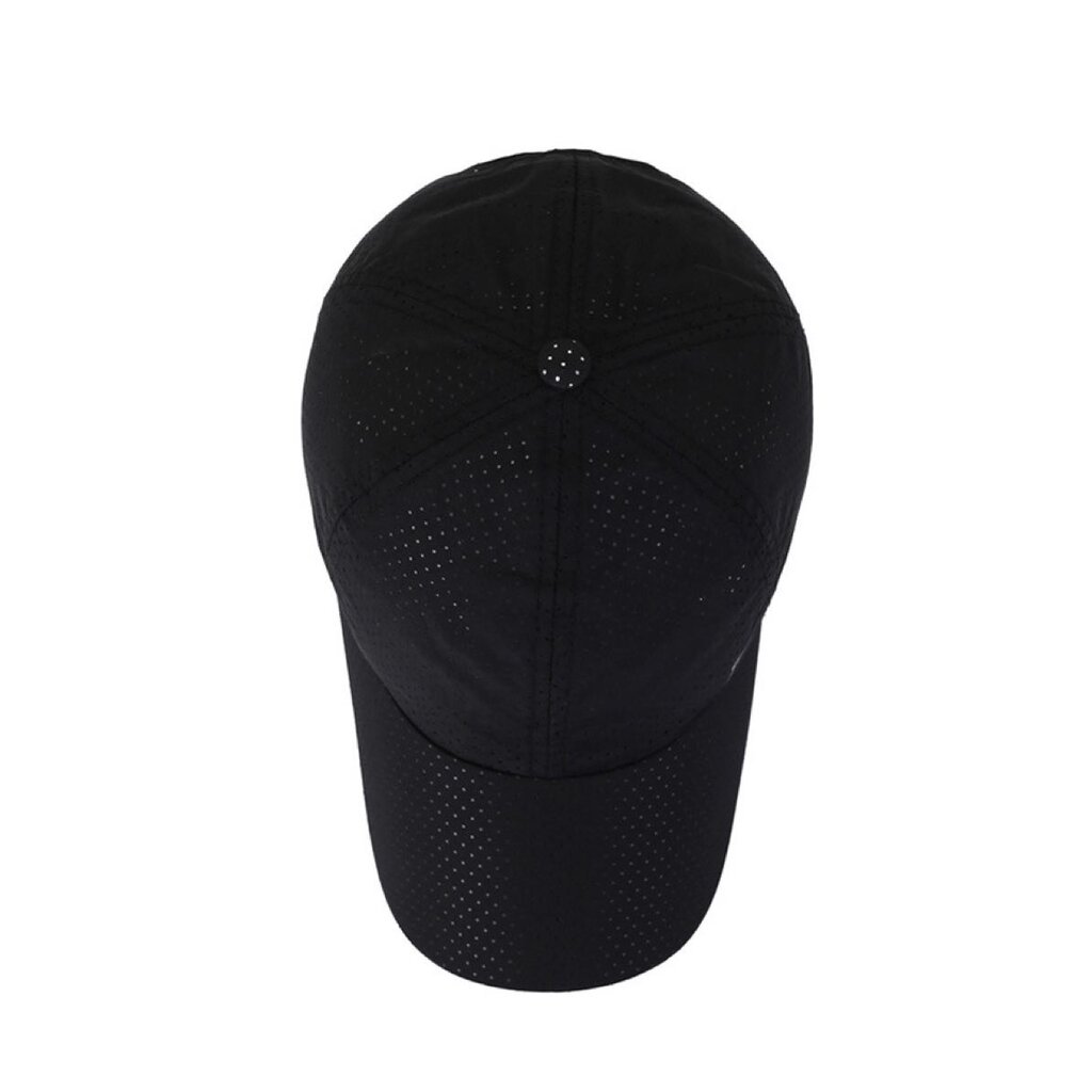 Su.B.dgn Perforated Baseball Cap – Breathable, Quick-Dry Sports Hat with Adjustable Fit and Sun Protection for Men and Women - White