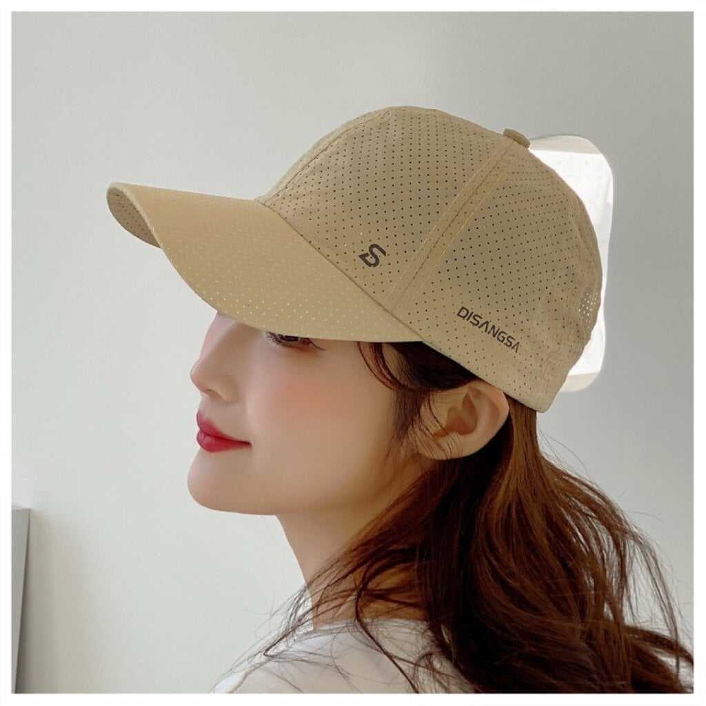 Su.B.dgn Perforated Baseball Cap – Breathable, Quick-Dry Sports Hat with Adjustable Fit and Sun Protection for Men and Women - Blue