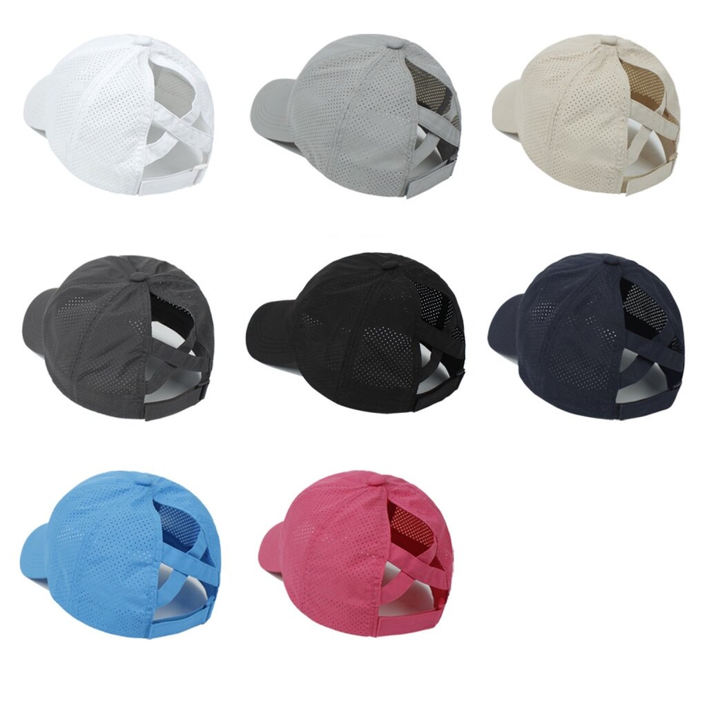 Su.B Baseball Cap Damen - Sneldrogende Sportpet met Verstelbare Pasvorm - Beige