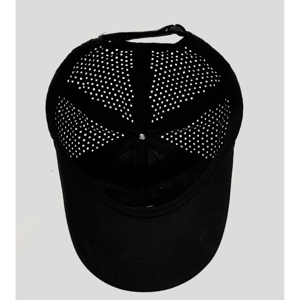 Su.B.dgn Baseball Cap – Schnelltrocknende Sportmütze mit Verstellbarem Sitz für Herren und Damen - Schwarz