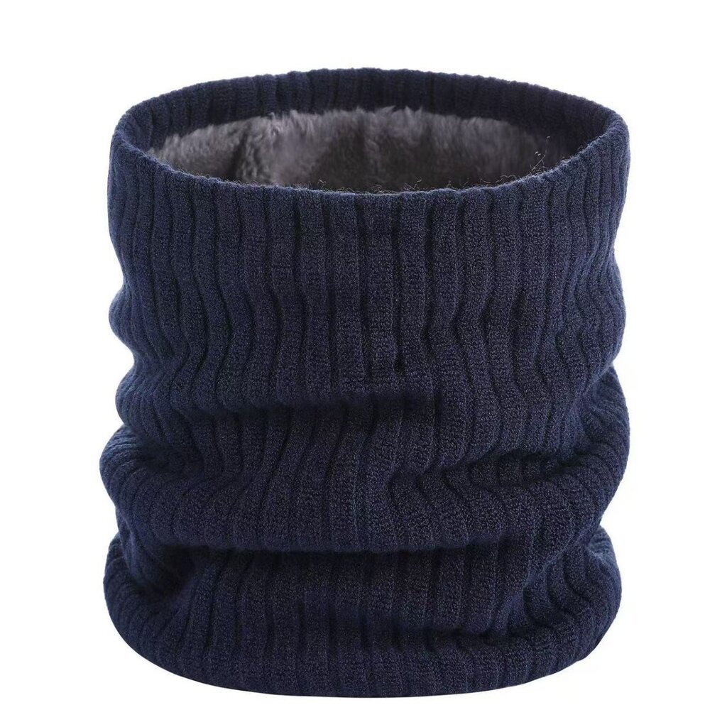Su.B.dgn Nekwarmer, Heren en Dames, Winter Nek Sjaal, Dubbele Lagen Colsjaal - Uniseks  - Blauw