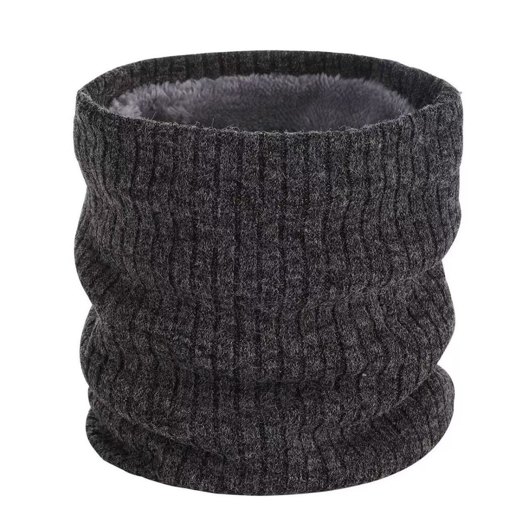 Su.B.dgn Nekwarmer, Heren en Dames, Winter Nek Sjaal, Dubbele Lagen Colsjaal - Uniseks  -Grijs
