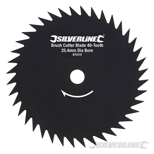 Silverline Bosmaaierblad 40 Tands 254x25,4mm