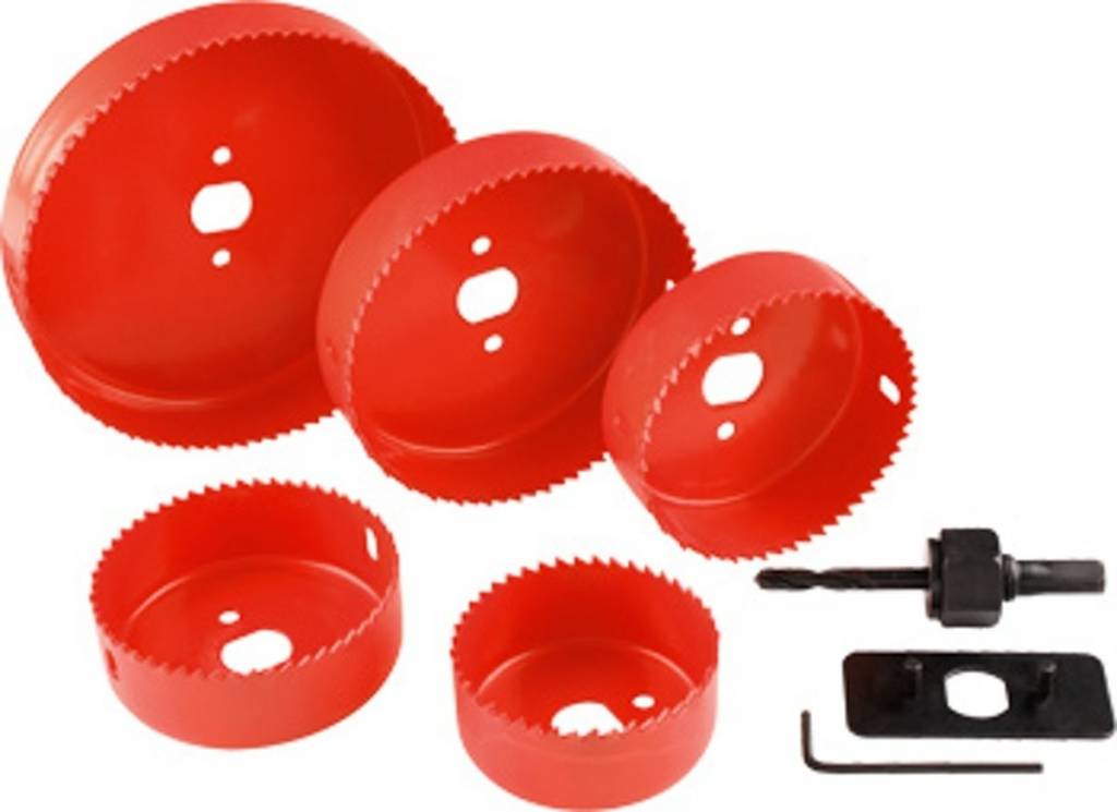 KWB 8-delige Gatenzaagset - Detailed view of the product