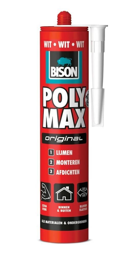 Bison Polymax - universeel kit - Wit
