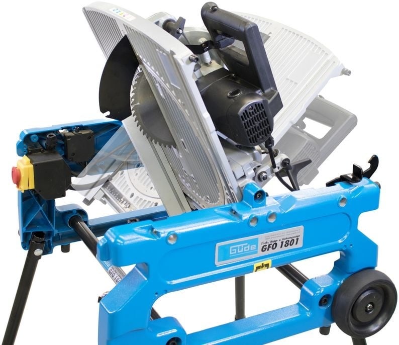 Güde GFO 1801 Flipover zaagtafel 1800 Watt - Detailed view of the product