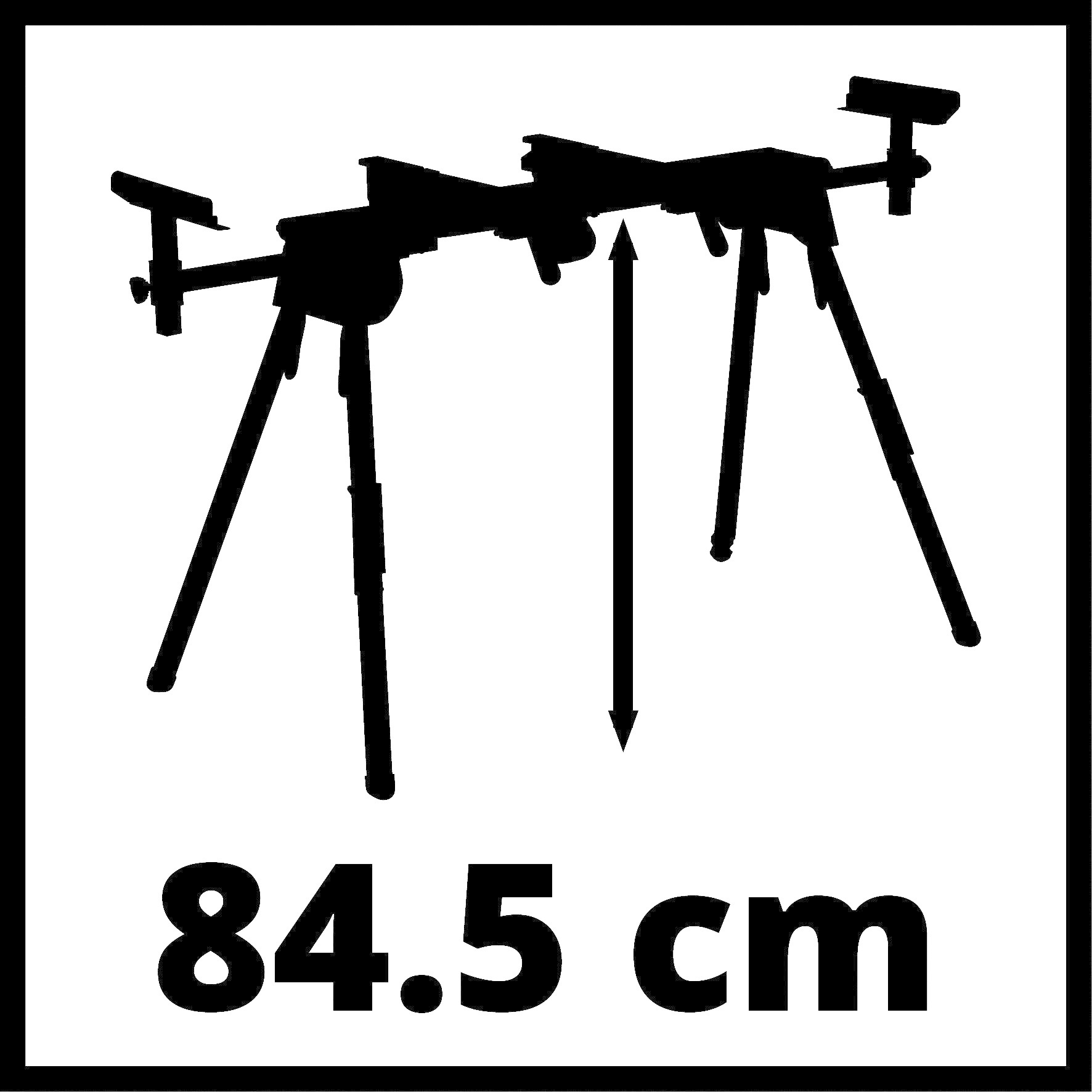 Einhell MSS 1610 Universeel onderstel - Detailed view of the product