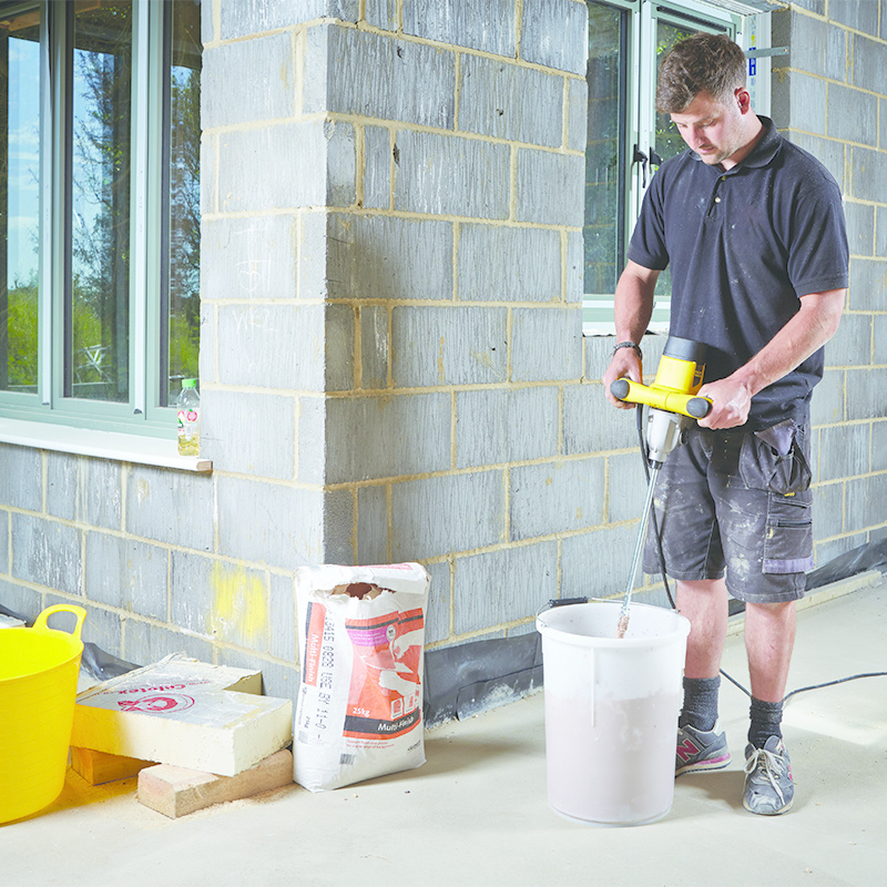 Stanley Verf- en mortelmenger FME190-QS 1600 Watt - Detailed view of the product