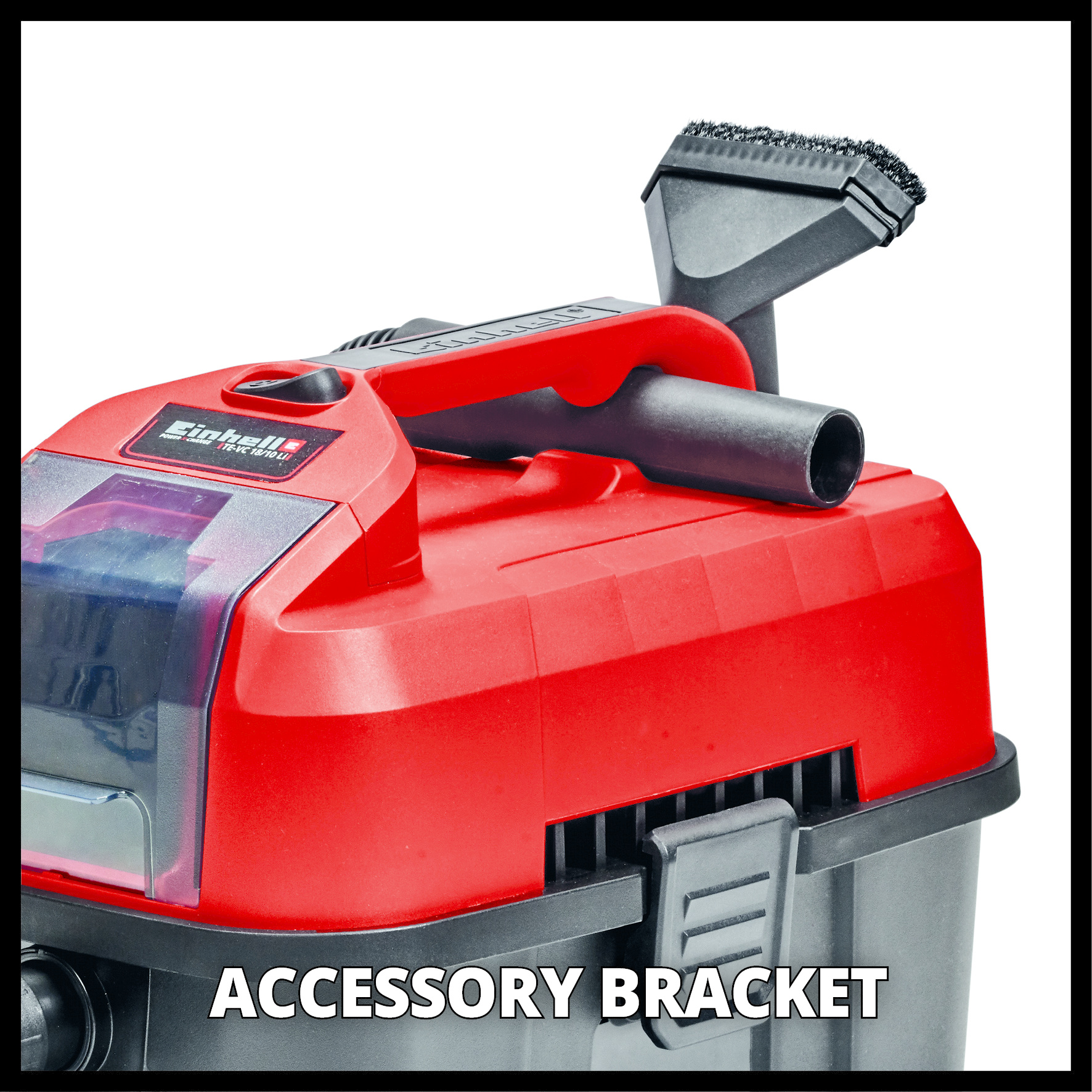 Einhell TE-VC 18/10 Li Solo Accu Nat-/Droogzuiger - Detailed view of the product