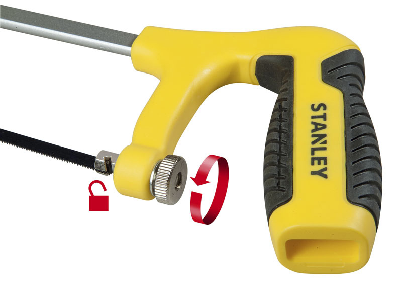 De Stanley Metaalzaagbeugel Mini 1-15-317 - Detailed view of the product