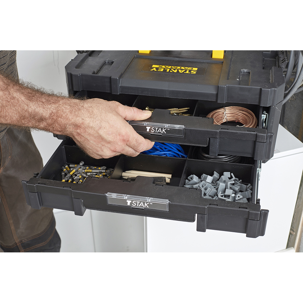 Stanley T-stack IV 2 Ondiepe Lades FMST1-71969 - Fatmax - Detailed view of the product