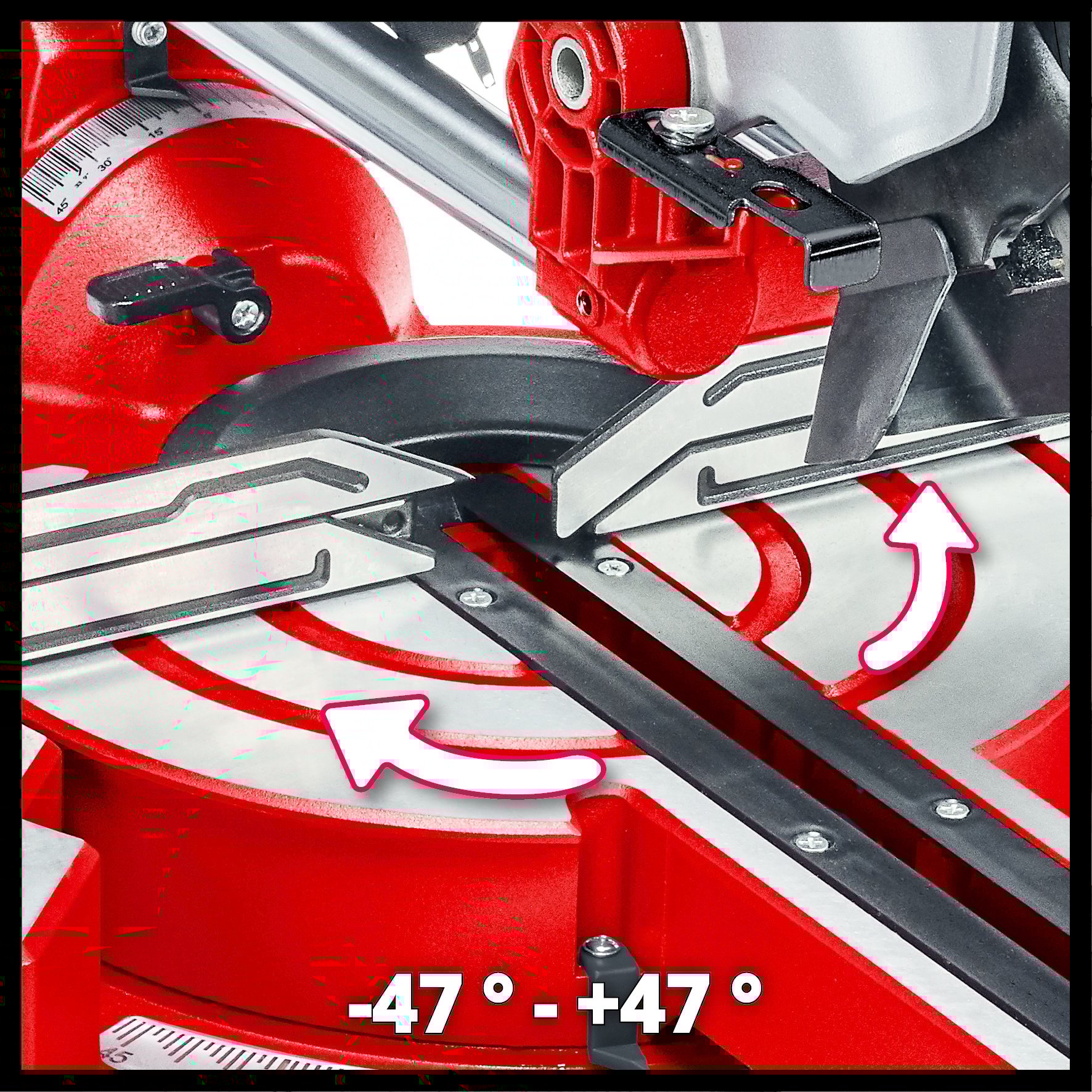 Einhell TE-SM 216 Dual Afkortzaag - Detailed view of the product